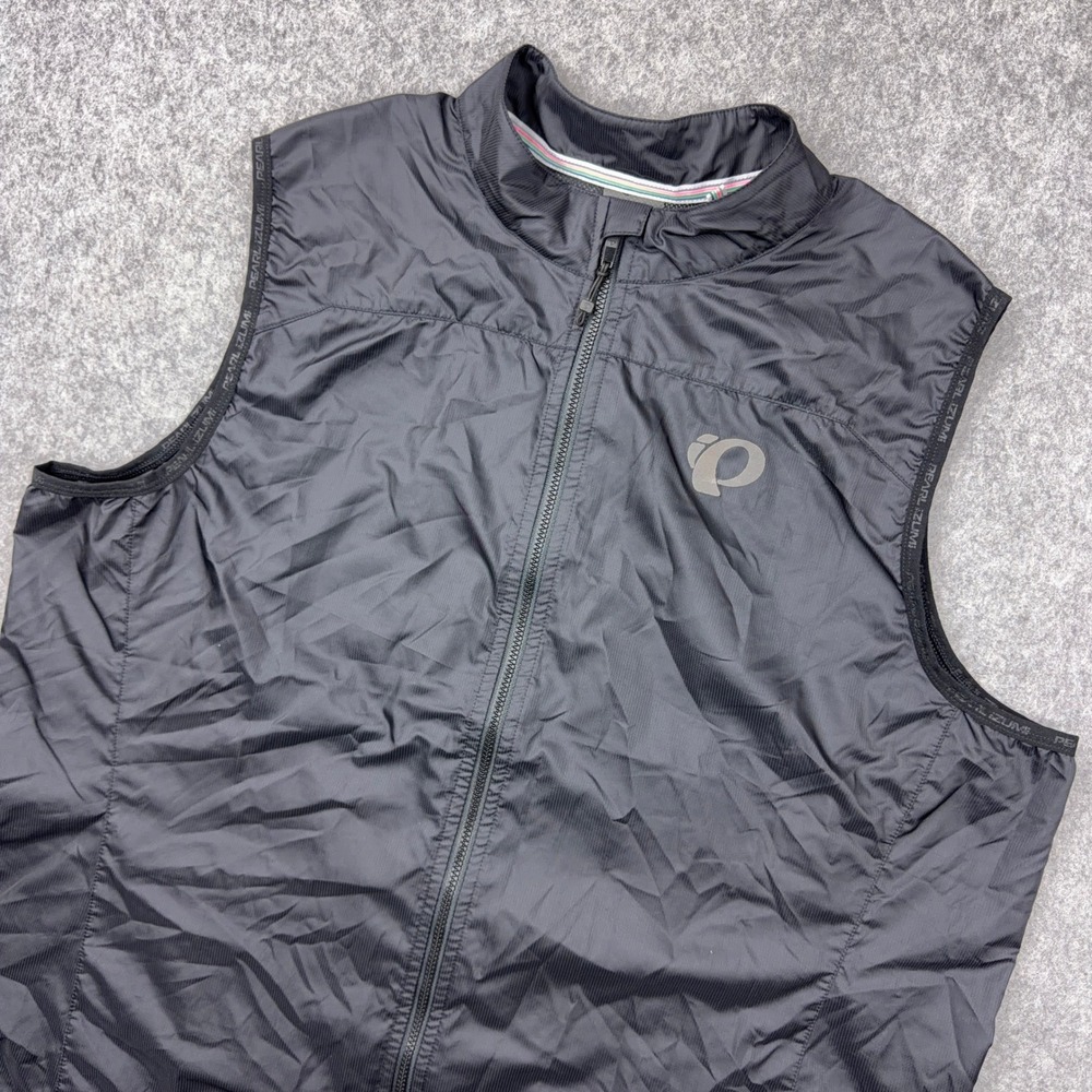 Pearl Izumi Cycling Vest Women XXL Black Barrier Mesh Back Road Bike Biking Gear